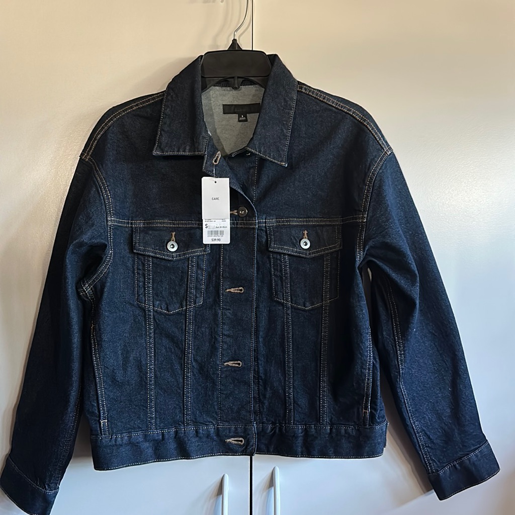 {Nwt} $40 Uniqlo Denim Jacket
